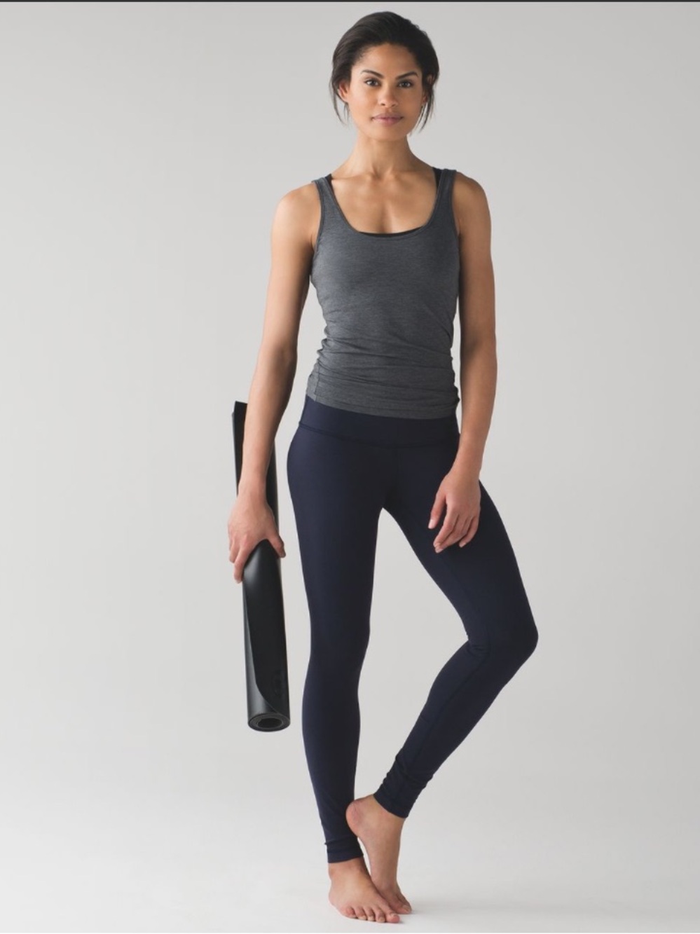 EUC- Lululemon- Sz 10- Midnight Navy- Full Length 28” - Wunder Under